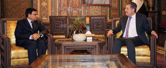 Ambassador Dr. Irshad Ahmad met Governor of Damascus, HE Mr. Mohammad Tarek Kreishati