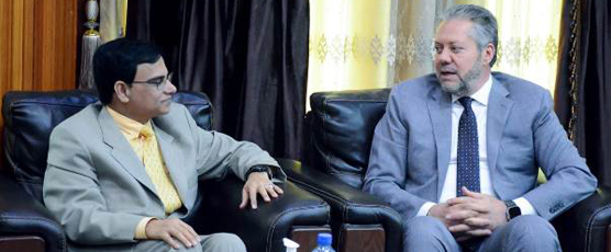 Ambassador Dr. Irshad Ahmad called on Governor of Lattakia province, H.E. Eng. Amer Ismaeil Helal