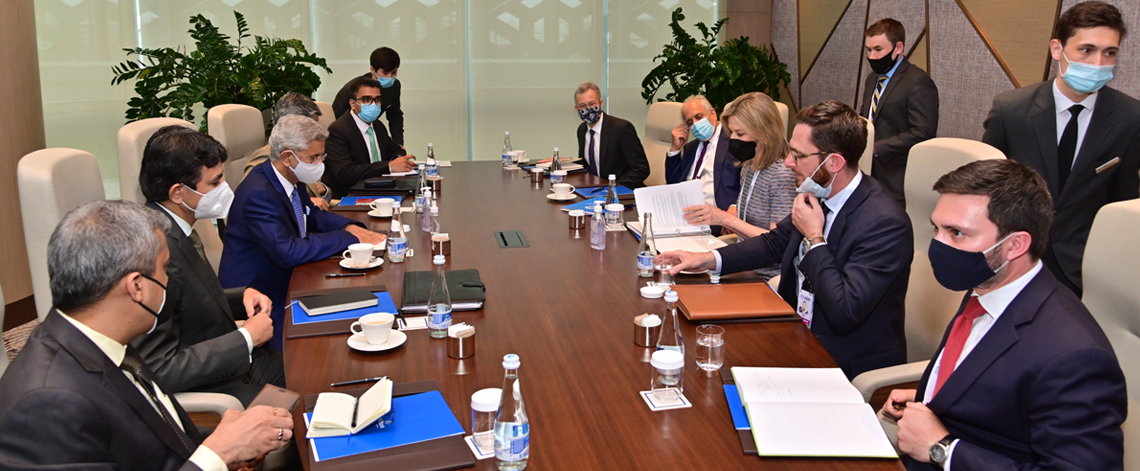 External Affairs Minister of India Dr. S. Jaishankar met Dy NSA of USA Elizabeth Sherwood-Randall and US Special Representative for Afghanistan Reconciliation Zalmay Khalilzad
