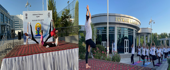 <h2>8th International Day of Yoga celebrations in Turkmenistan (June 21, 2022)