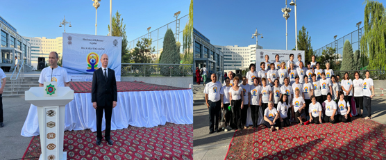 <h2>8th International Day of Yoga celebrations in Turkmenistan (June 21, 2022)