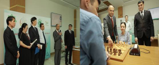 <h2>Embassy in association with Ministry of Foreign Affairs and Chess Federation of Turkmenistan organized International Chess Tournament for diplomats and families (July 15-16, 2022)