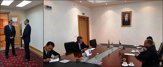 <h2>Ambassador met Foreign Minister of Turkmenistan H.E. Mr. Rashid Meredov (August 30, 2022)