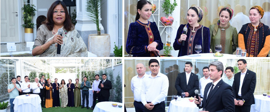<h2>Ambassadors interaction with 20-member Youth Delegation from Turkmenistan