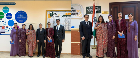 <h2>Ambassador visited Turkmen Indian Information Technology Centre in Ashgabat (28 May 2024)