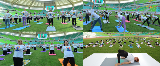 <h2>The Embassy celebrated the 10th International Day of Yoga 2024 in Ashgabat (21st June 2024)