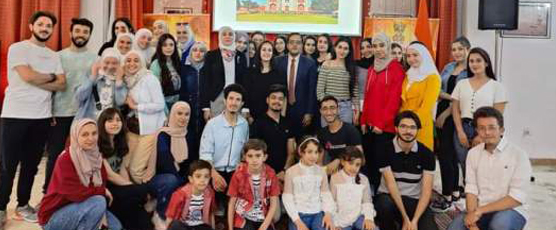 The Embassy of India, Damascus, in cooperation with Peace Organization, organised a cultural tour for Syrian architecture students at the Embassy premises, 23 May 2023.