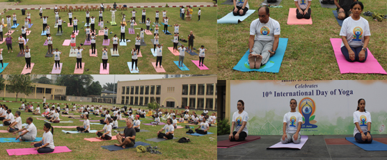 Celebration of International Yoga Day-2024 at Institut de la Gombe, Kinshasa (16 June, 2024)